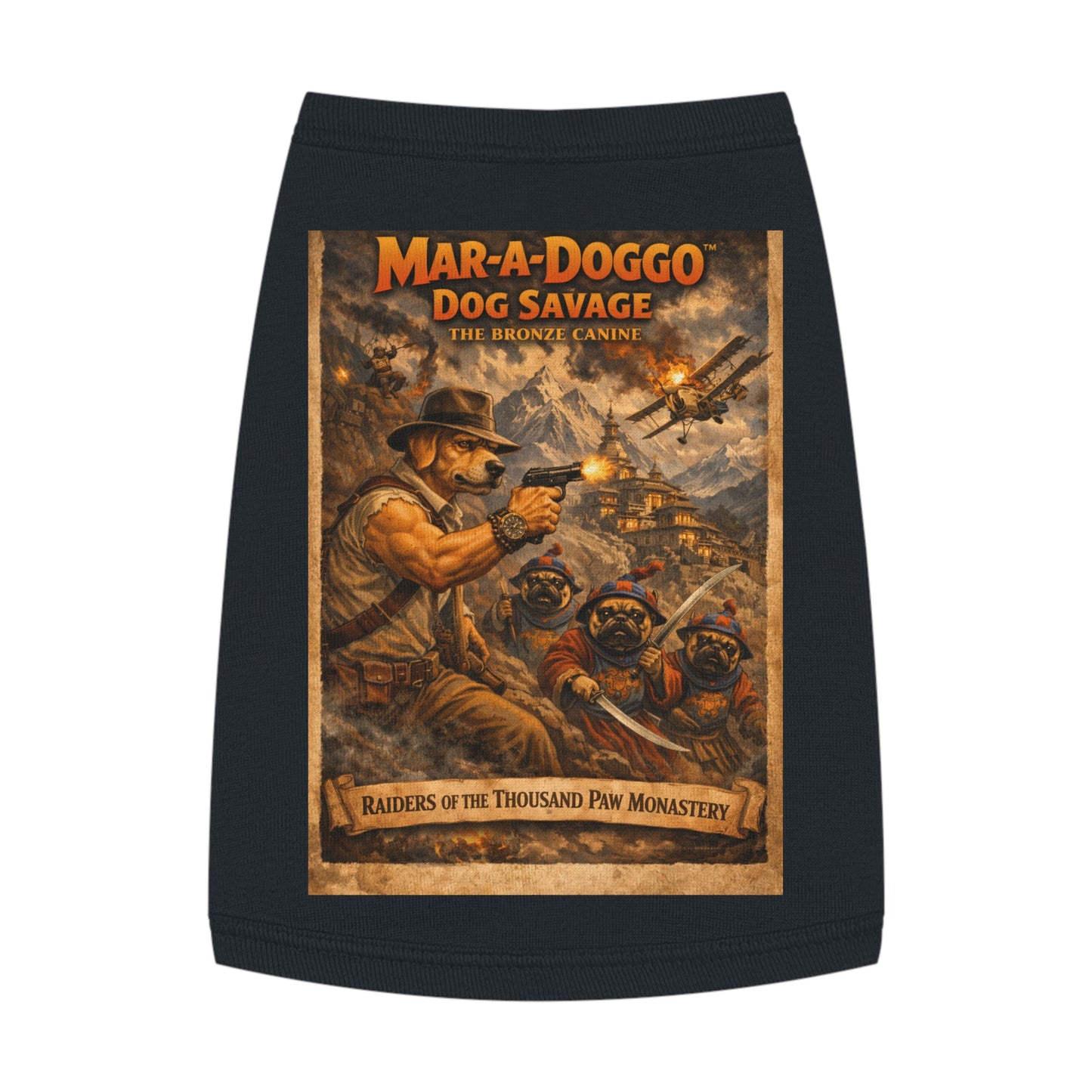 Raiders Of The Thousand Paw Monastery (Doggo Tank Top)