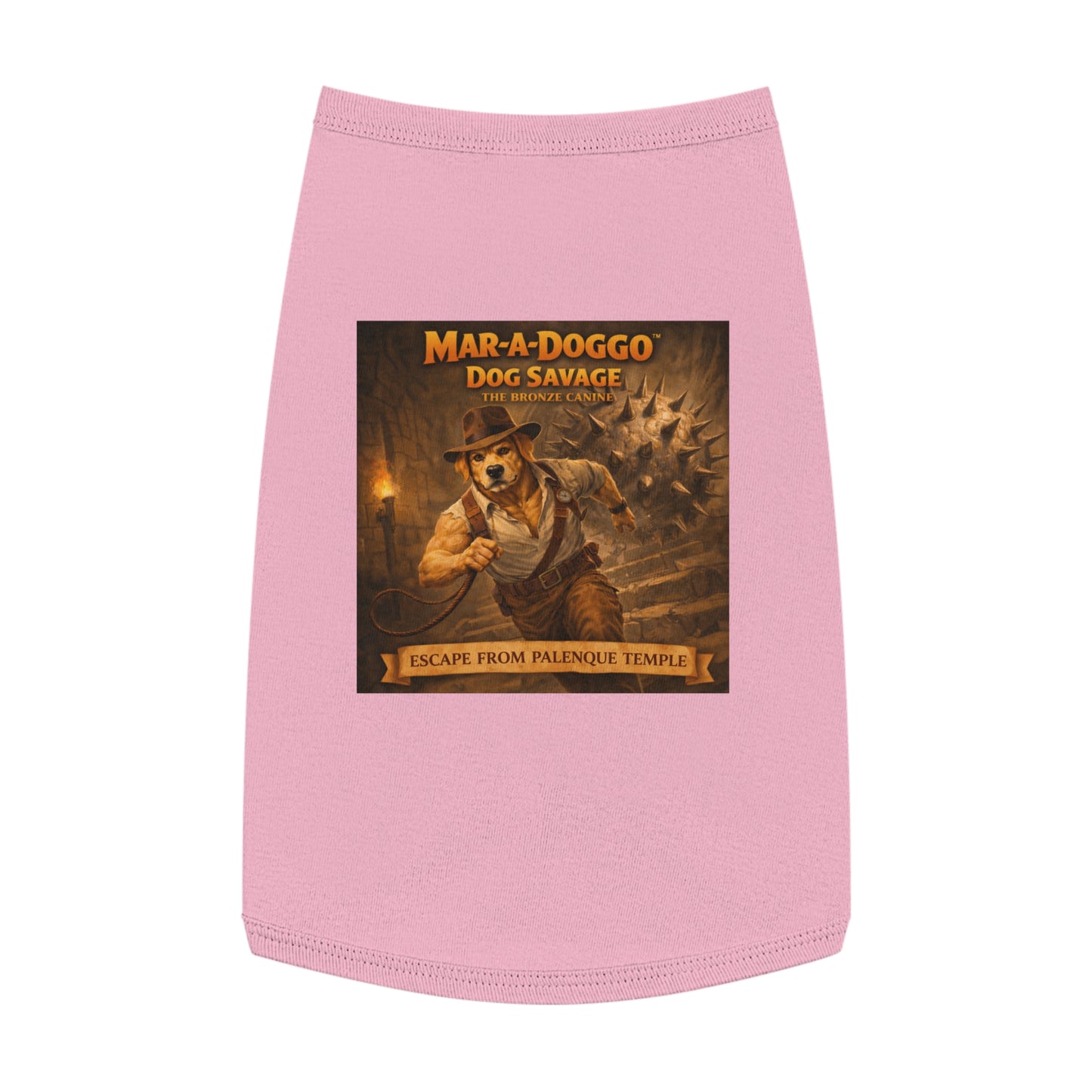 Escape From Palenque Temple (Doggo Tank Top)