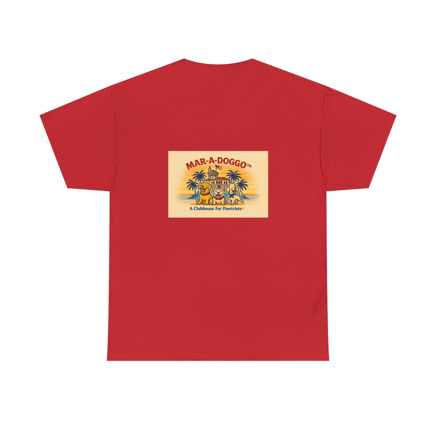 Mar-a-Duggo Patriotic Dog Tee — "We the Pupple" Vintage Americana T-Shirt