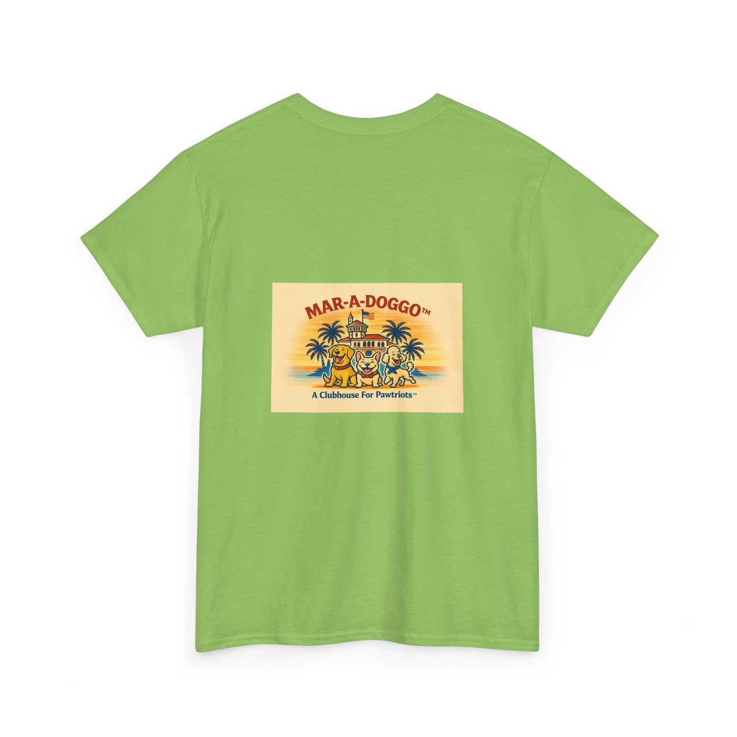 Anchors Aweigh Mar-a-Doggo Navy Tribute T-Shirt