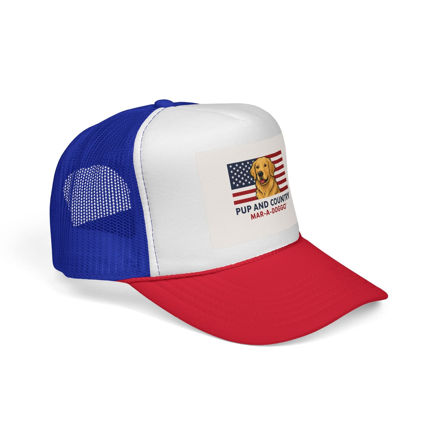 Pup & Country Trucker Cap (One Size Fits Most)