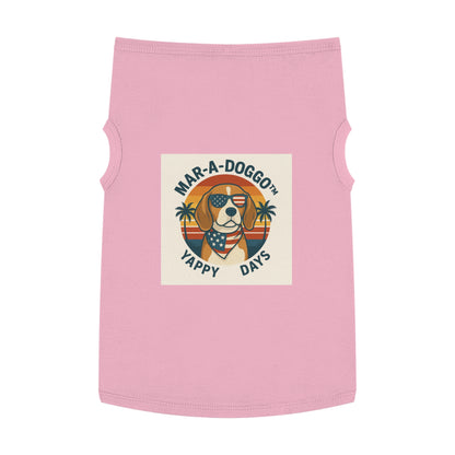 Patriotic 'Mar-A-Doggo Yappy Days' Dog Shirt
