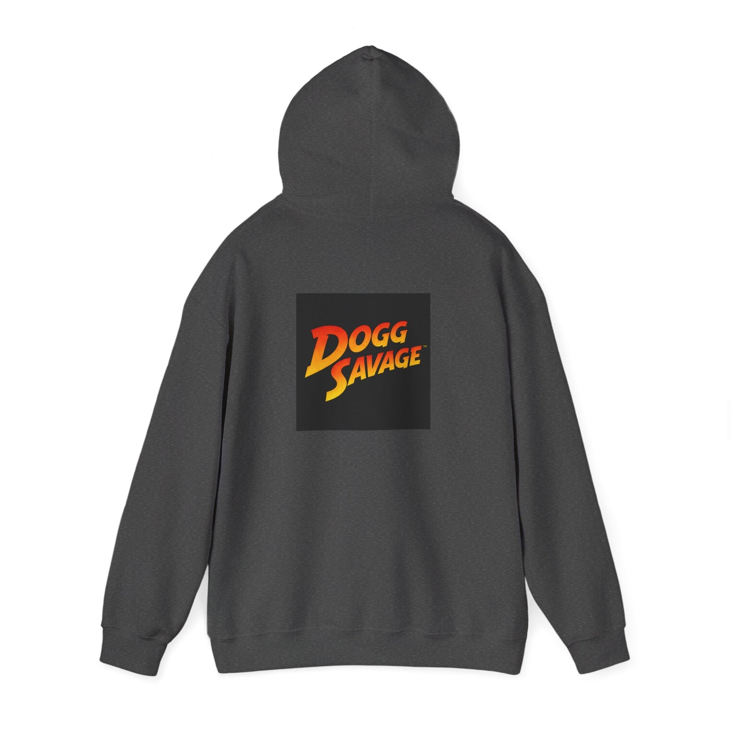 Dogg Savage Graphic Hoodie "Raiders Of The Thousand Paw Monastery" — Retro Band Logo Pullover