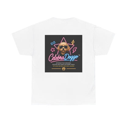 Dog Graphic Tee — "Snoop Dawg" Retro Party T-Shirt