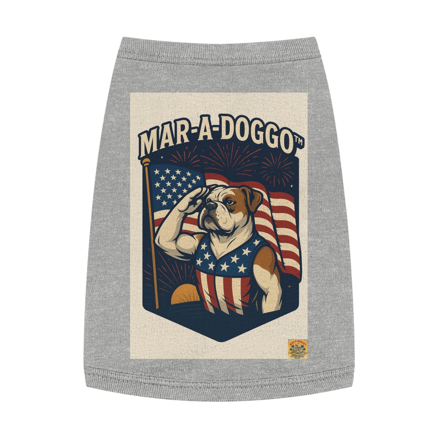 Salute The Flag (Doggo Tank Top)