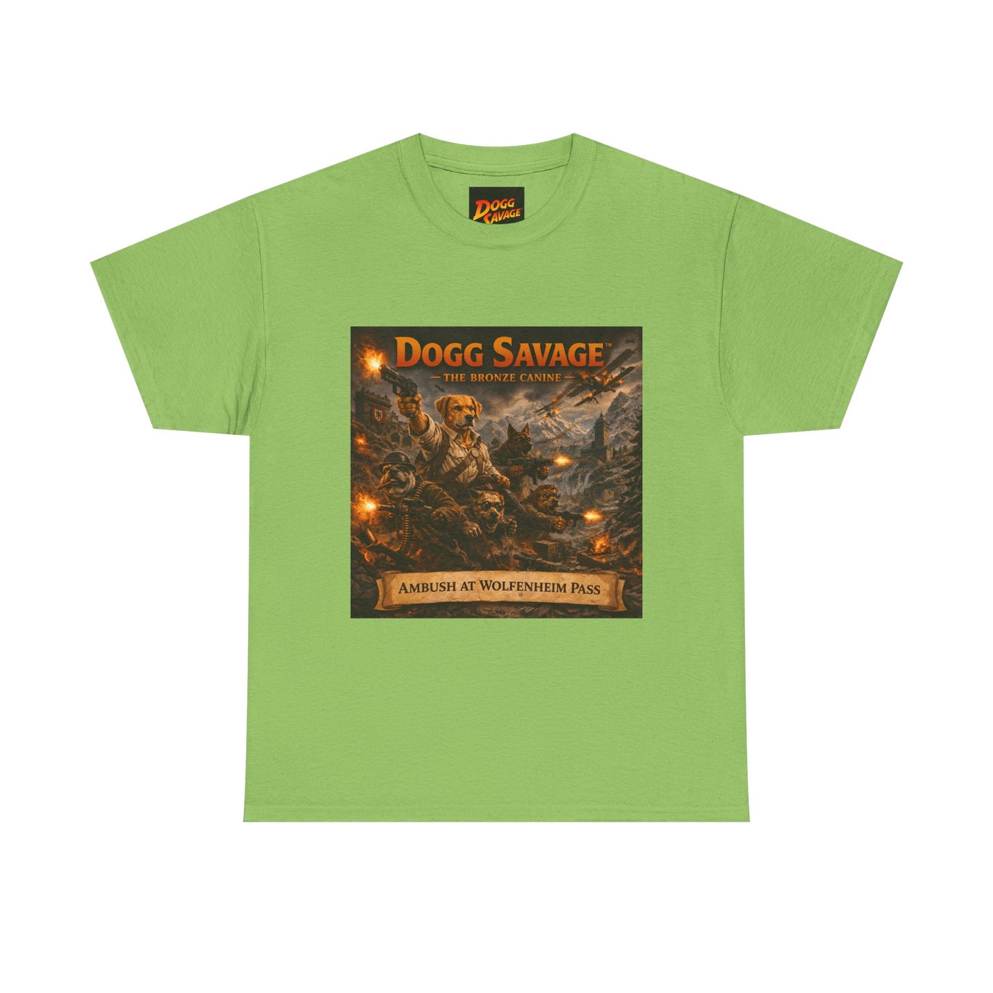 Dogg Savage Band Tee — 'Ambush at Wolfenheim Pass' Graphic T‑Shirt