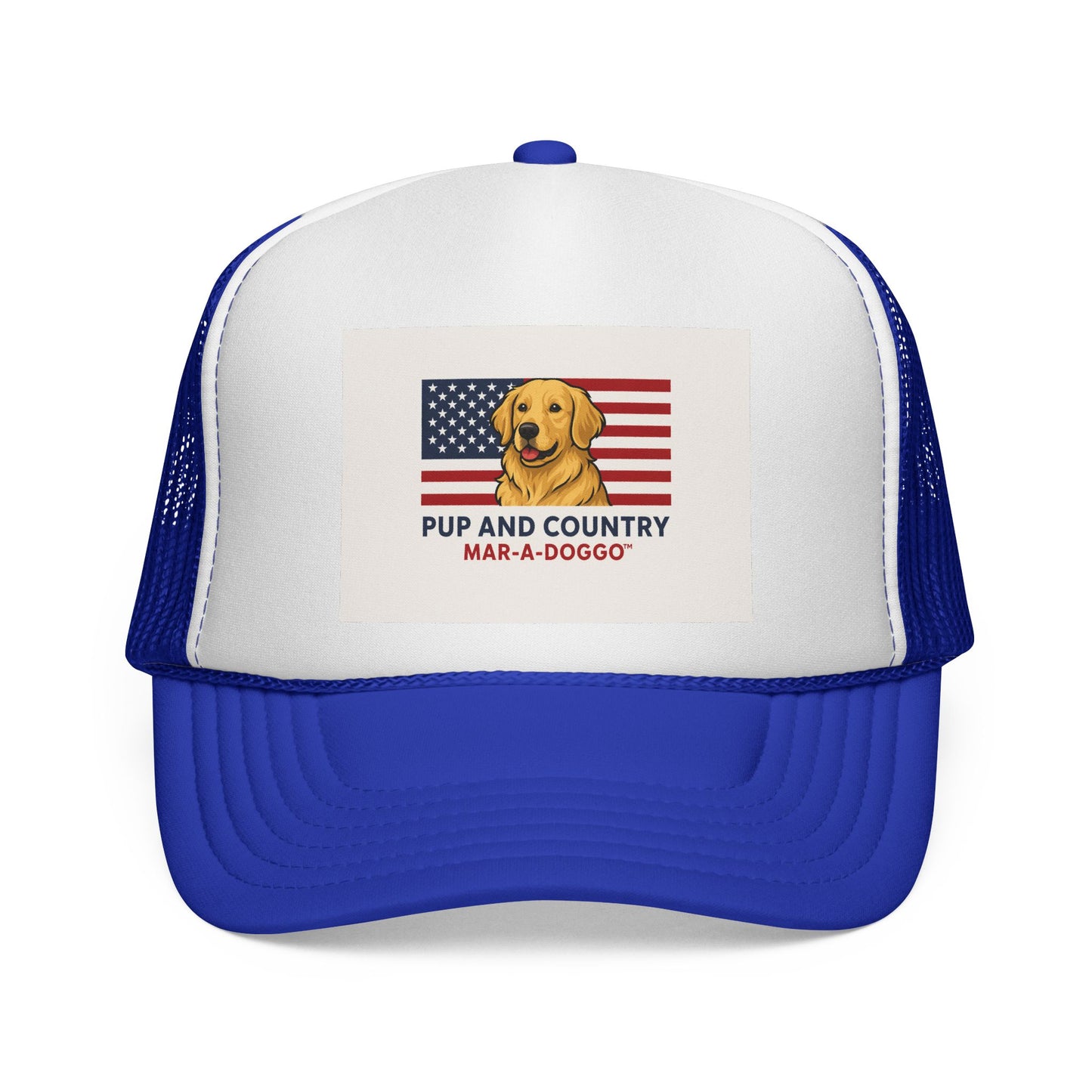 Pup & Country Trucker Cap (One Size Fits Most)
