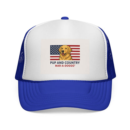Pup & Country Trucker Cap (One Size Fits Most)