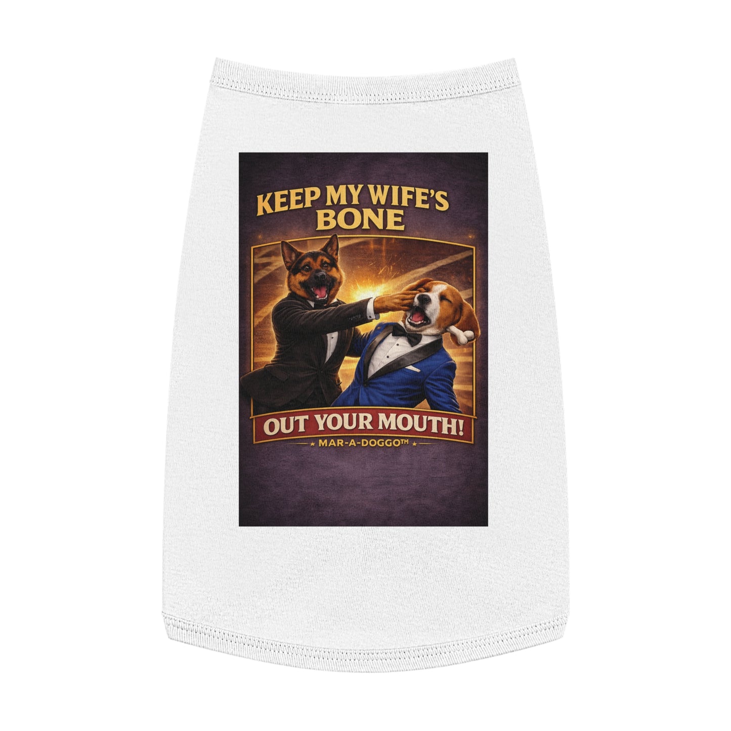 Keep My Wife's Bone Out Your Mouth! (Doggo Tank Top)