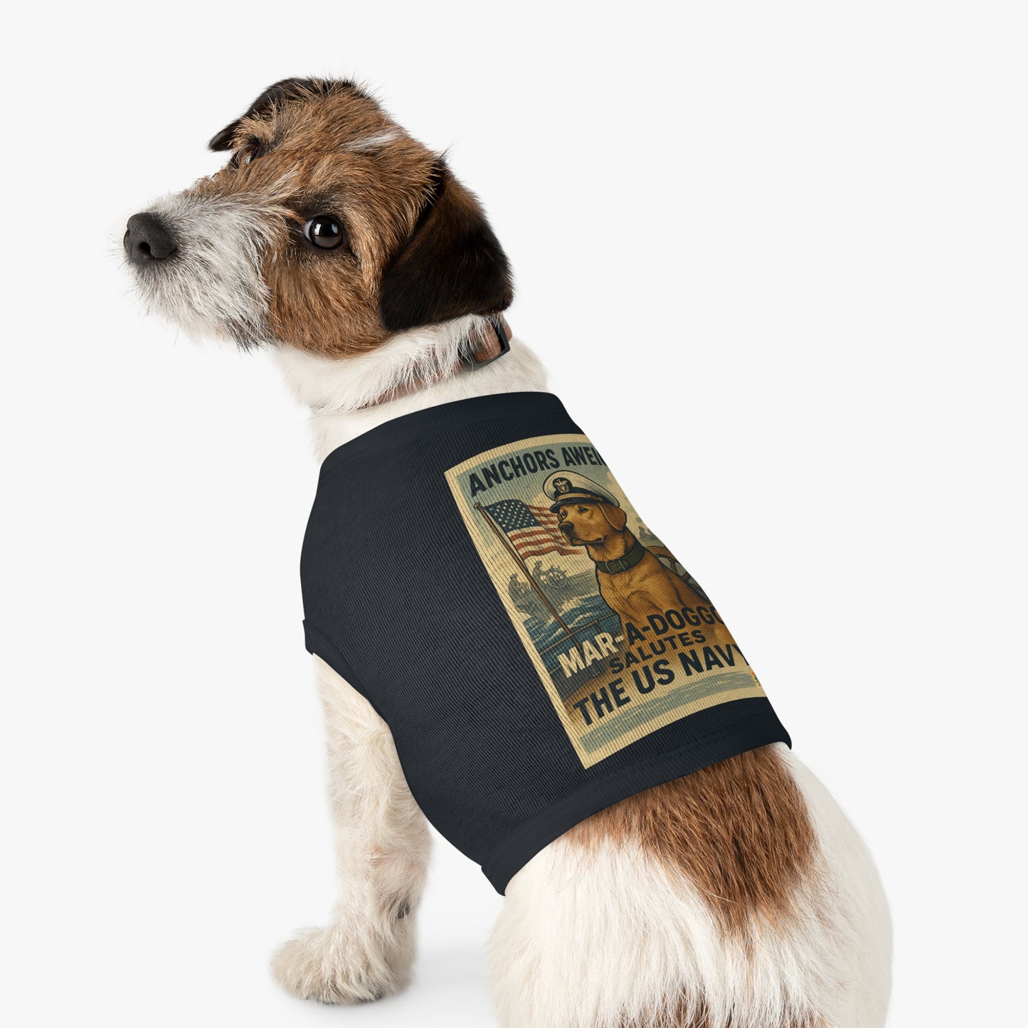Anchors Aweigh (Doggo Tank Top)