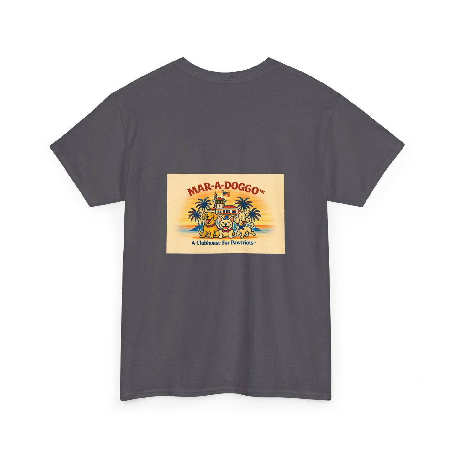 Mar-a-Duggo Patriotic Dog Tee — "We the Pupple" Vintage Americana T-Shirt