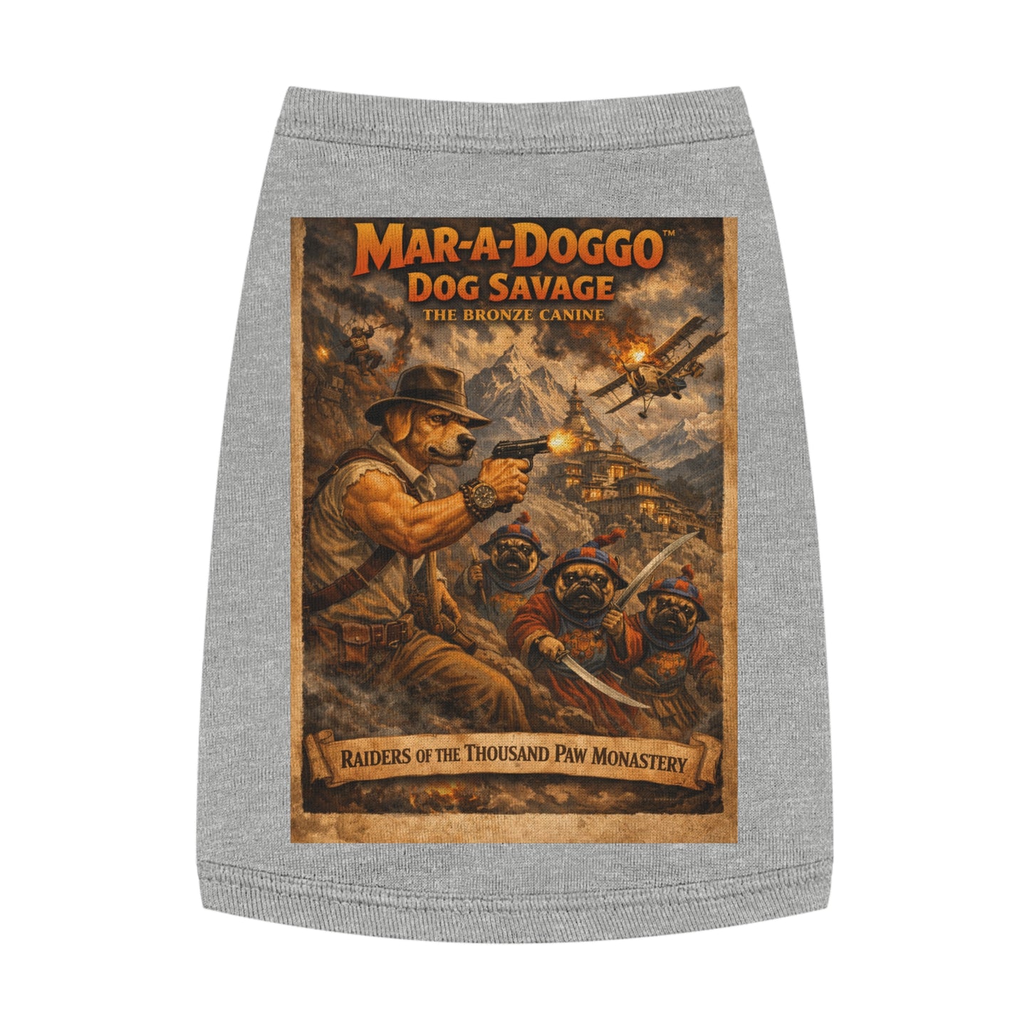 Raiders Of The Thousand Paw Monastery (Doggo Tank Top)