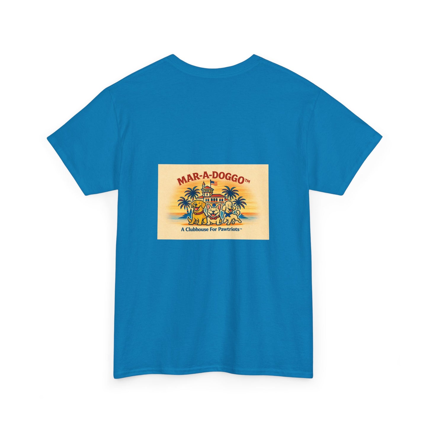 Anchors Aweigh Mar-a-Doggo Navy Tribute T-Shirt