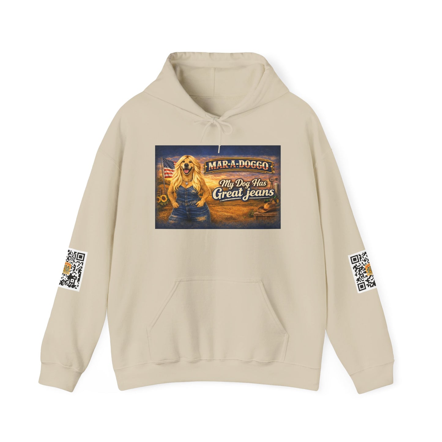 My Dog Has Great Jeans Hoodie