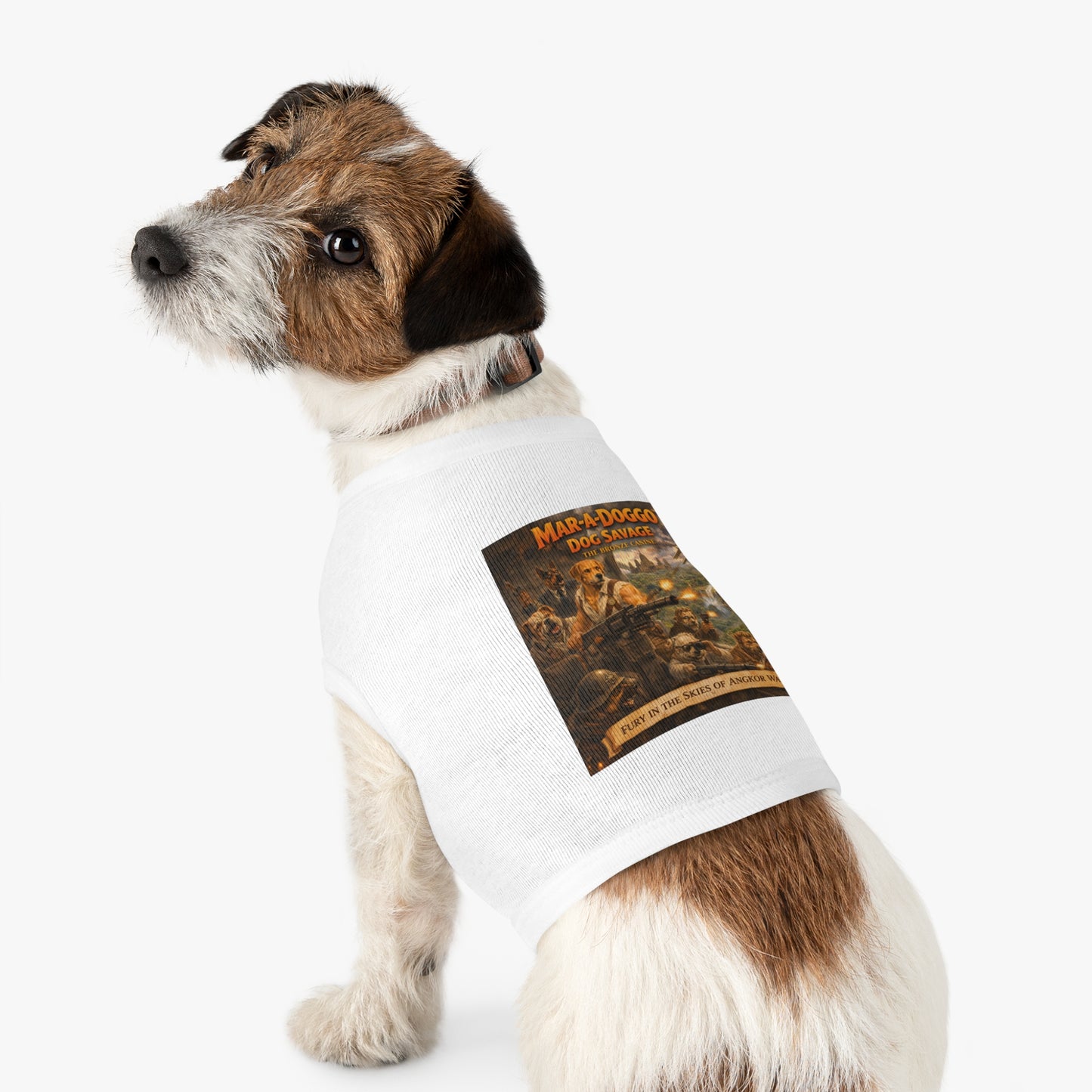 Fury In The Skies Of Angkor Wat (Doggo Tank Top)
