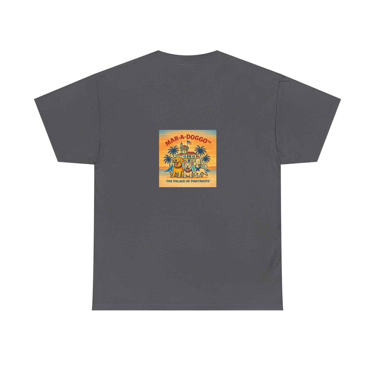 T-Shirt — "Mar-A-DoggO" Patriotic Dog Tee (Land of the Free)