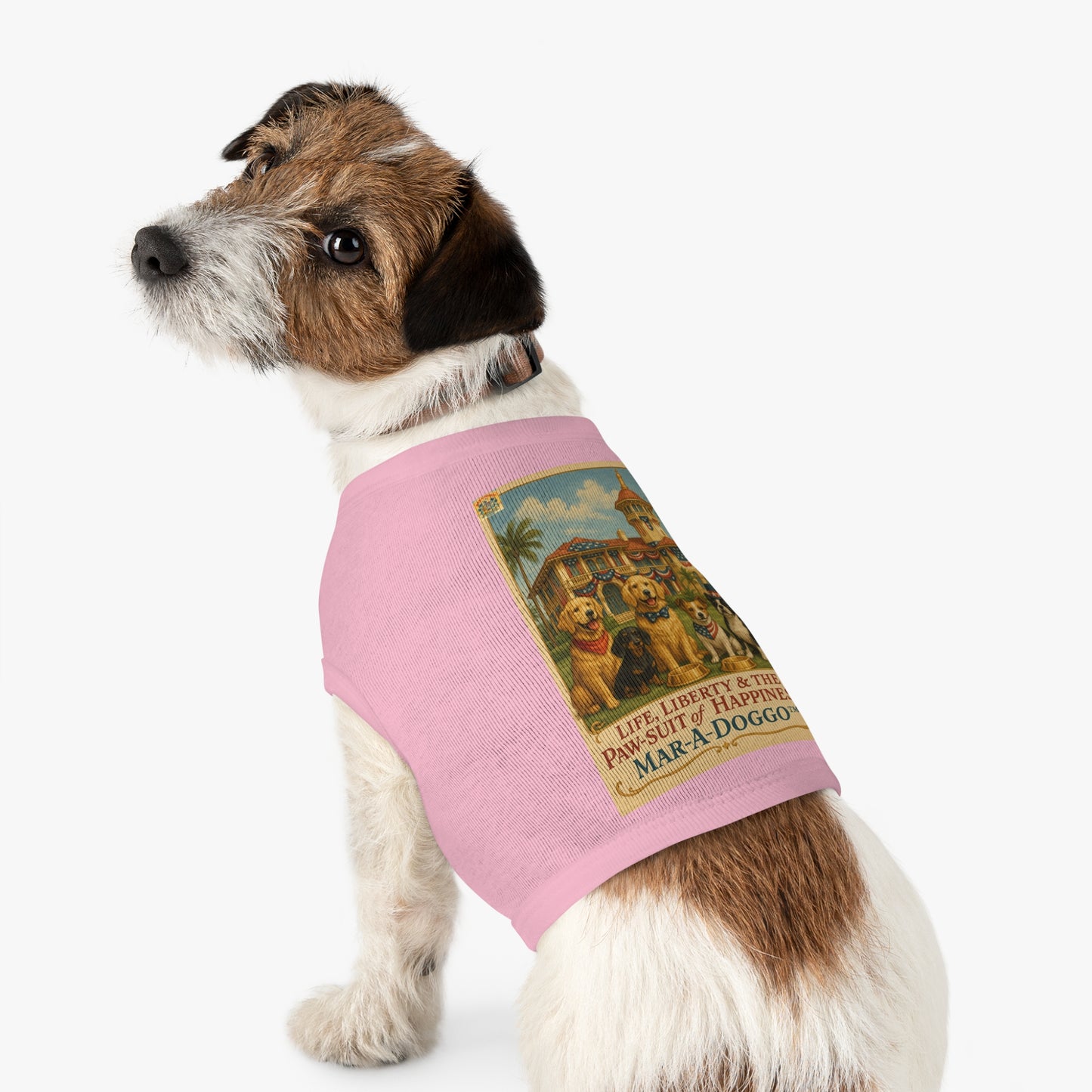 Life Liberty & The Paw-suit of Happiness (Doggo Tank Top)