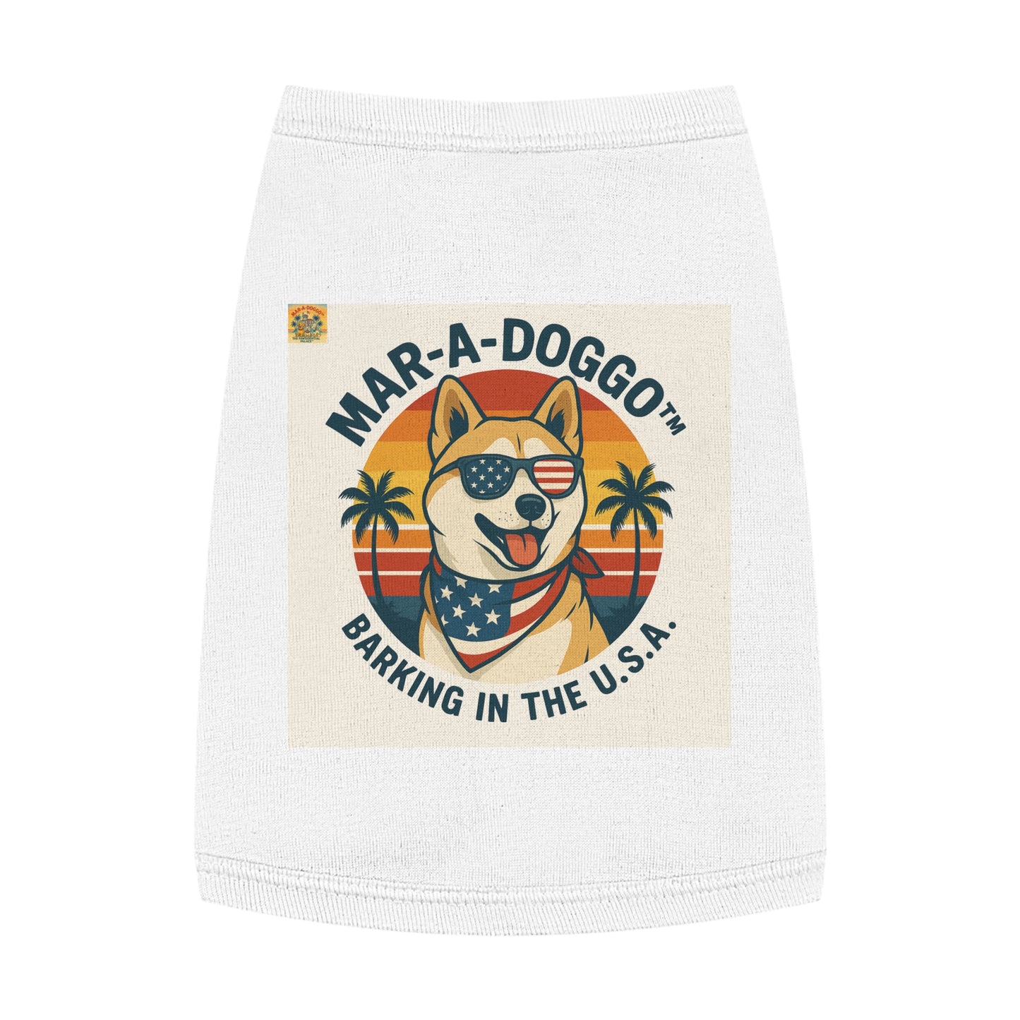 Barking In The USA (Doggo Tank Top)