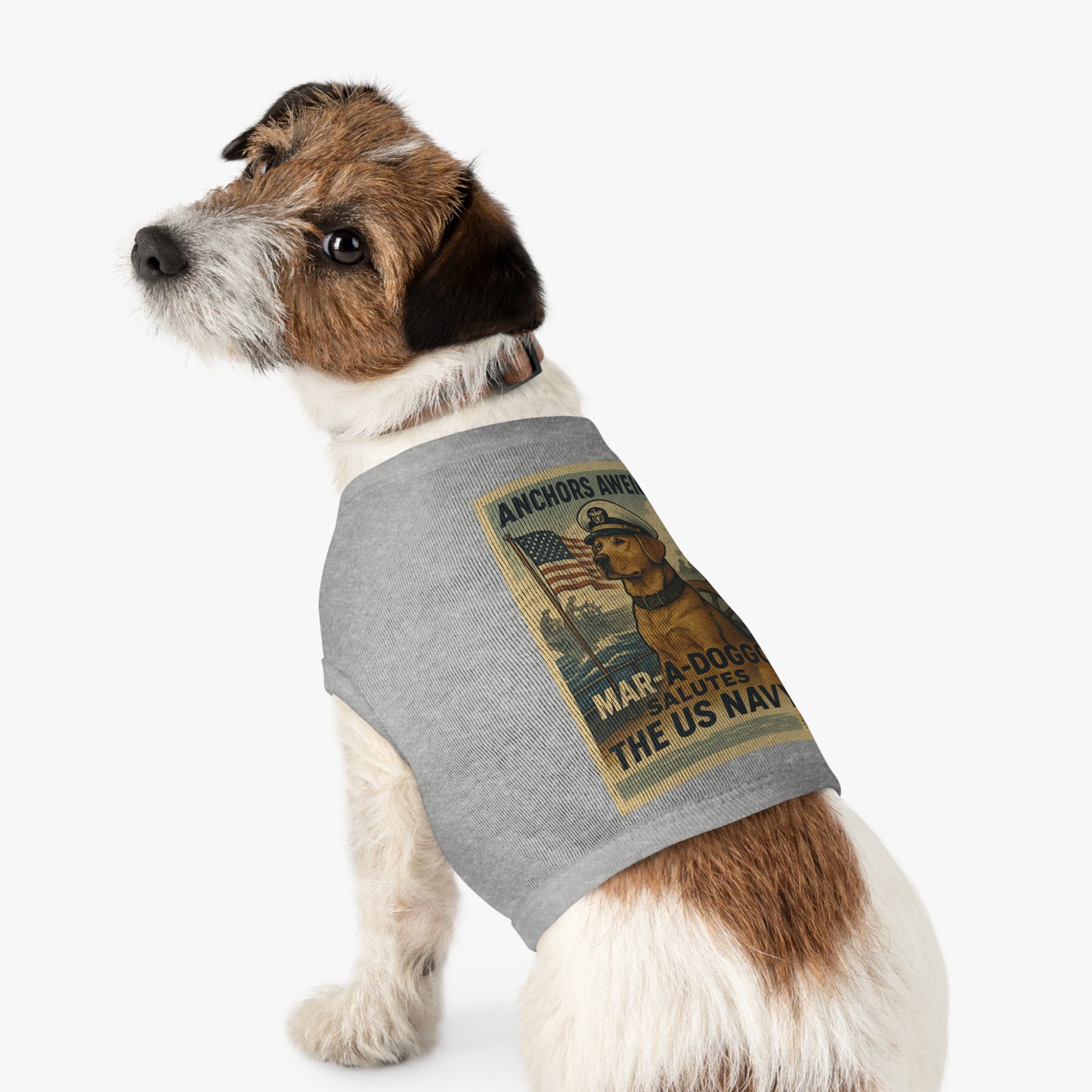Anchors Aweigh (Doggo Tank Top)
