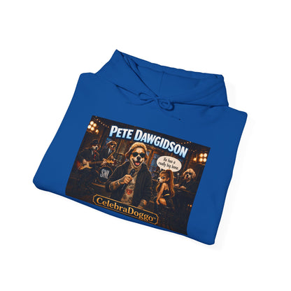 Pete Dawgidson 'Celebrate Bro' Hoodie — Graphic Celebrity Comedy Pullover
