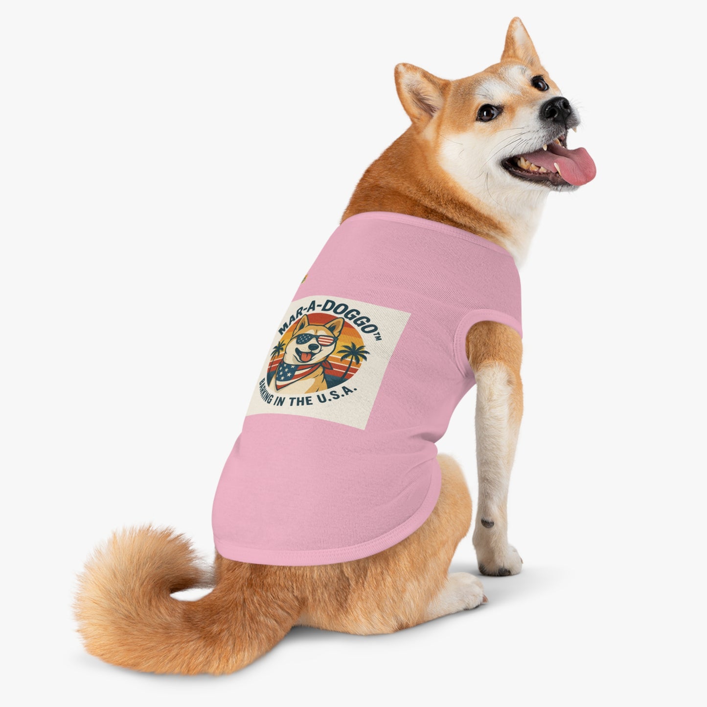 Barking In The USA (Doggo Tank Top)