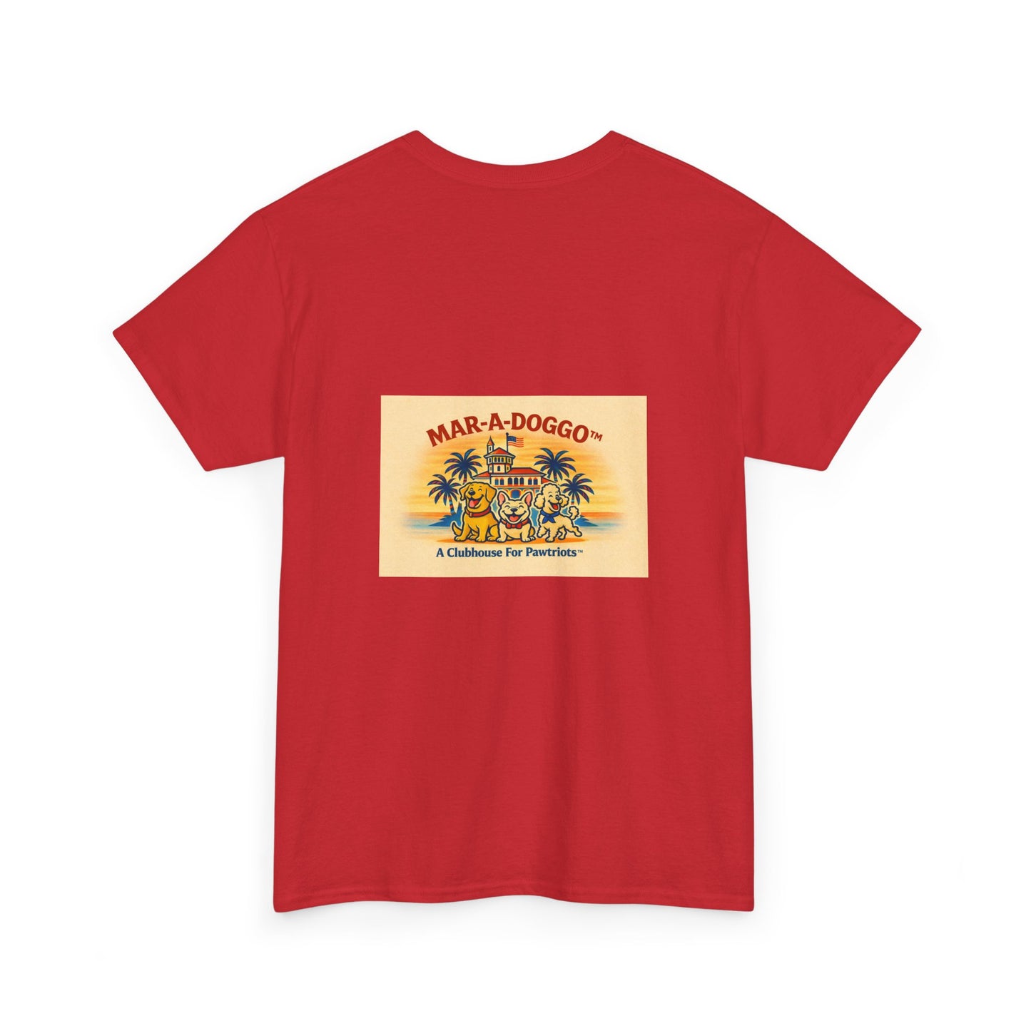 Mar-a-Duggo Patriotic Dog Tee — "We the Pupple" Vintage Americana T-Shirt