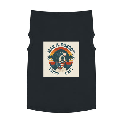 Patriotic 'Mar-A-Doggo Yappy Days' Dog Shirt
