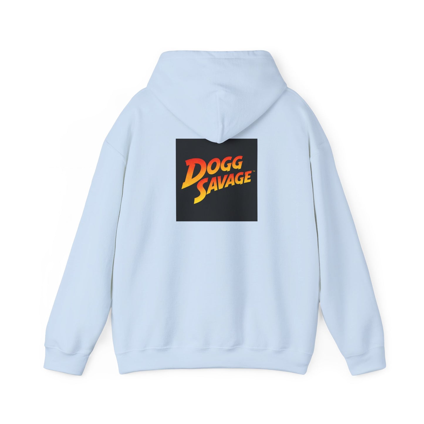 Dogg Savage Vintage Adventure Hoodie "Fury In The Skies Of Angkor Wat" — Retro Logo Pullover