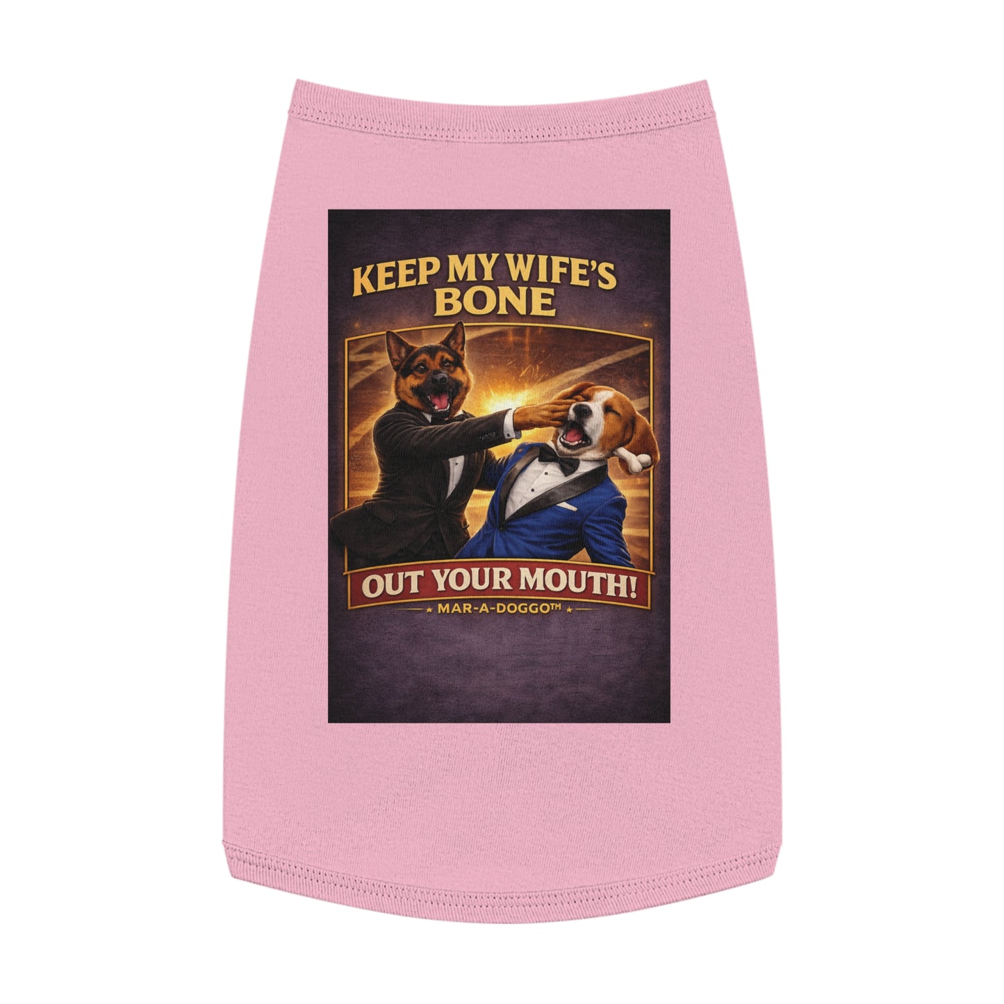 Keep My Wife's Bone Out Your Mouth! (Doggo Tank Top)