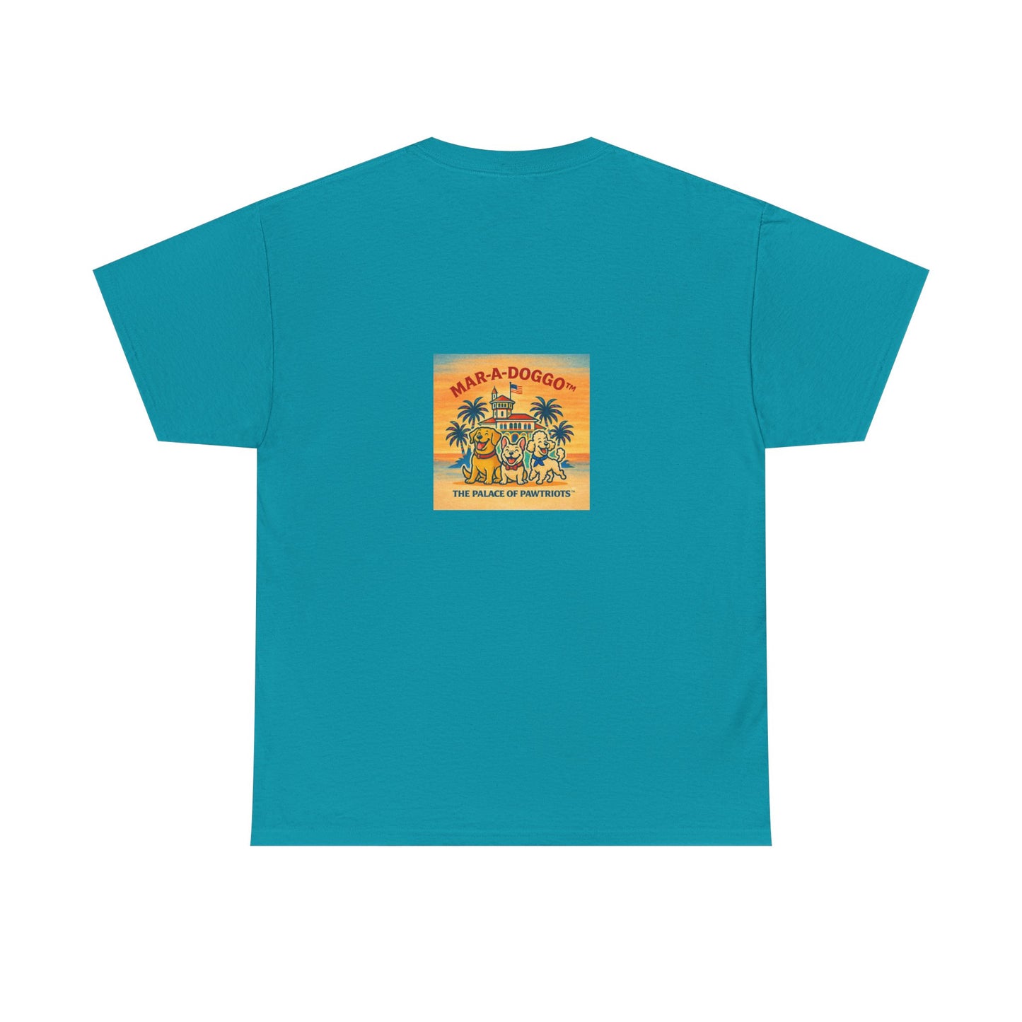 T-Shirt — "Mar-A-DoggO" Patriotic Dog Tee (Land of the Free)