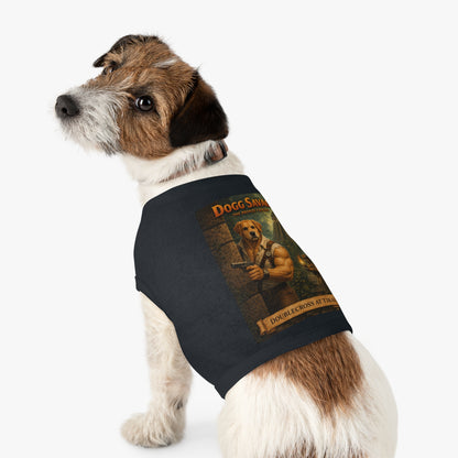 Dog Tank Top — "Dogg Savage: Doublecross at Tikal" Adventure Graphic Pet Shirt