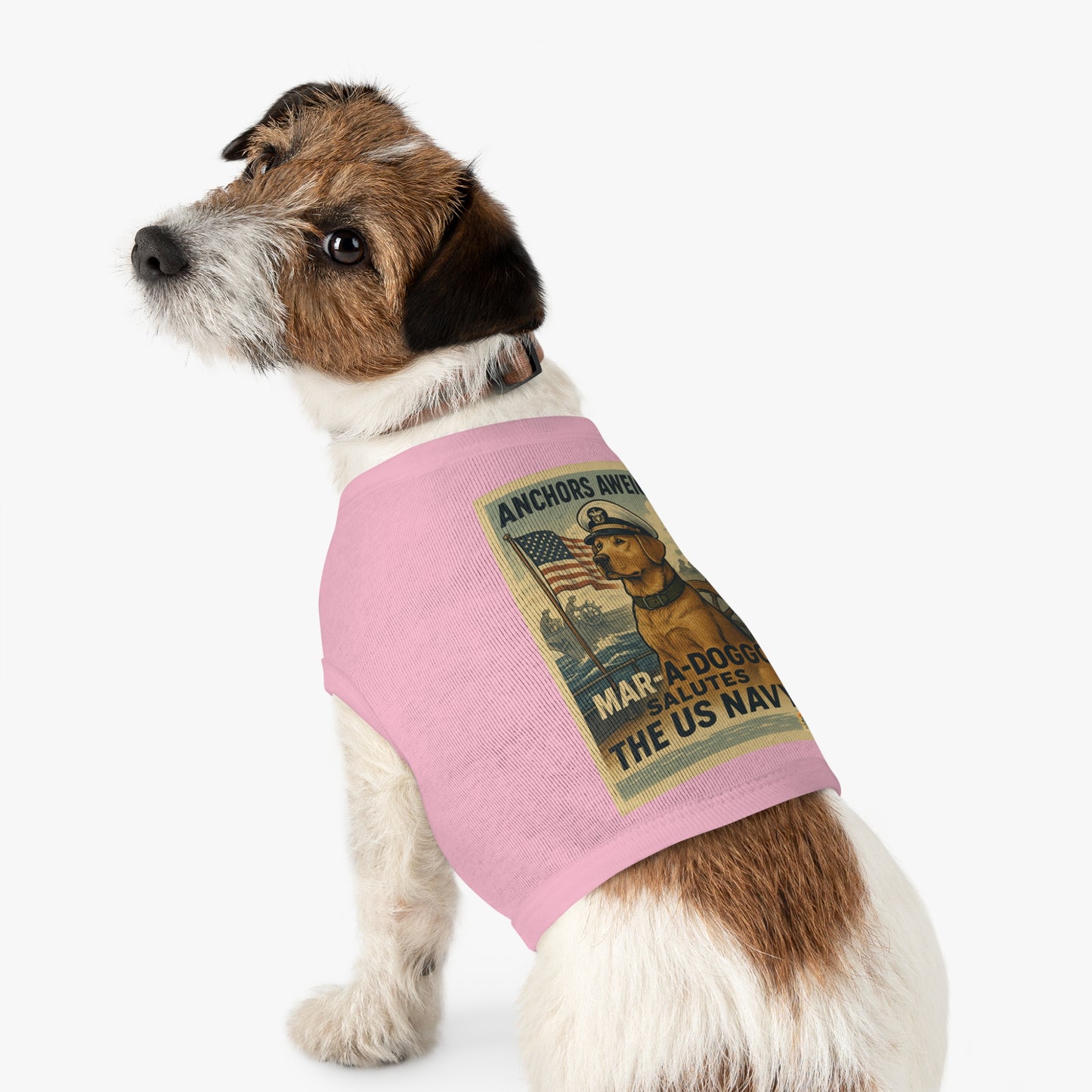 Anchors Aweigh (Doggo Tank Top)