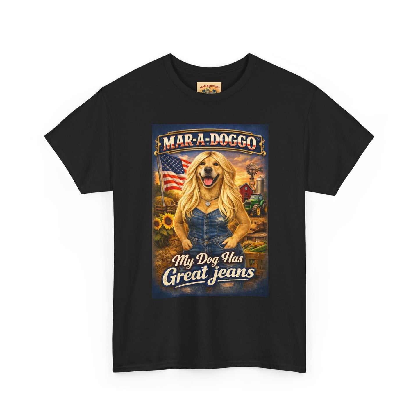 Mar-A-Doggo 'My Dog Has Great Jeans' T-Shirt