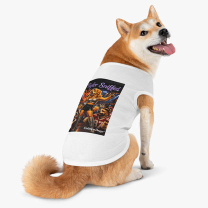 Dog Shirt — "Taylor Sniffed" Concert Pet Tee (Celebrity Singer Design)