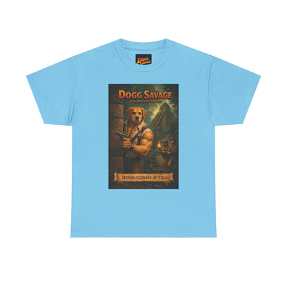Dogg Savage Vintage Fantasy T-Shirt — "Dogg Savage: Doublecross At Tikal" Graphic Tee