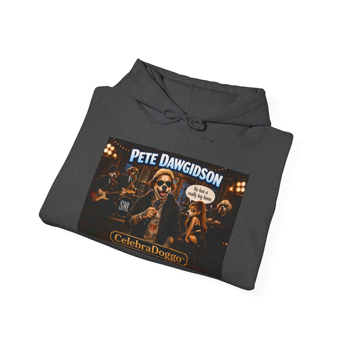 Pete Dawgidson 'Celebrate Bro' Hoodie — Graphic Celebrity Comedy Pullover