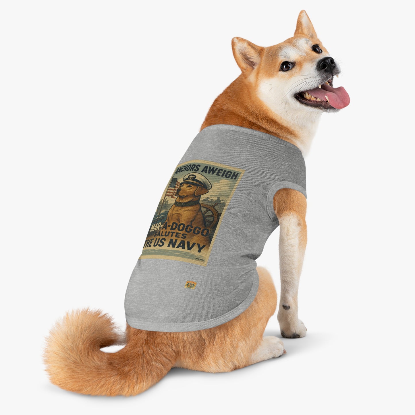 Anchors Aweigh (Doggo Tank Top)