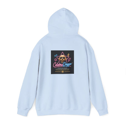 "Snoop Dawg" Tribute Hoodie — Retro Neon Graphic Pullover