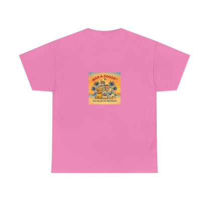 T-Shirt — "Mar-A-DoggO" Patriotic Dog Tee (Land of the Free)