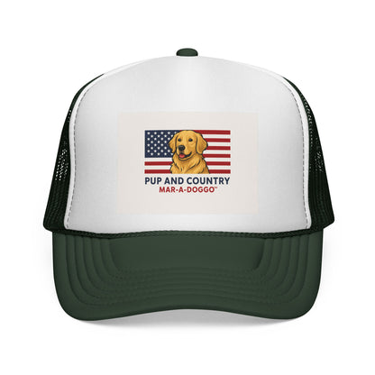 Pup & Country Trucker Cap (One Size Fits Most)