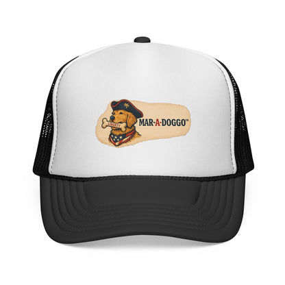 Trucker Cap — 'Mar-A-Doggo: Liberty' Pirate Dog Mesh Hat