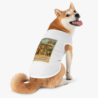 Life Liberty & The Paw-suit of Happiness (Doggo Tank Top)