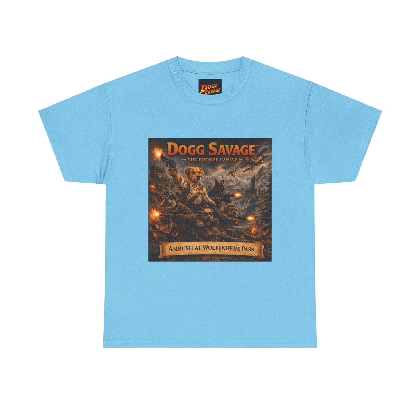 Dogg Savage Band Tee — 'Ambush at Wolfenheim Pass' Graphic T‑Shirt