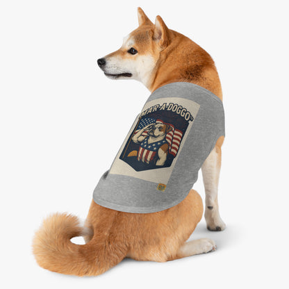 Salute The Flag (Doggo Tank Top)