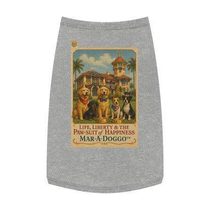 Life Liberty & The Paw-suit of Happiness (Doggo Tank Top)
