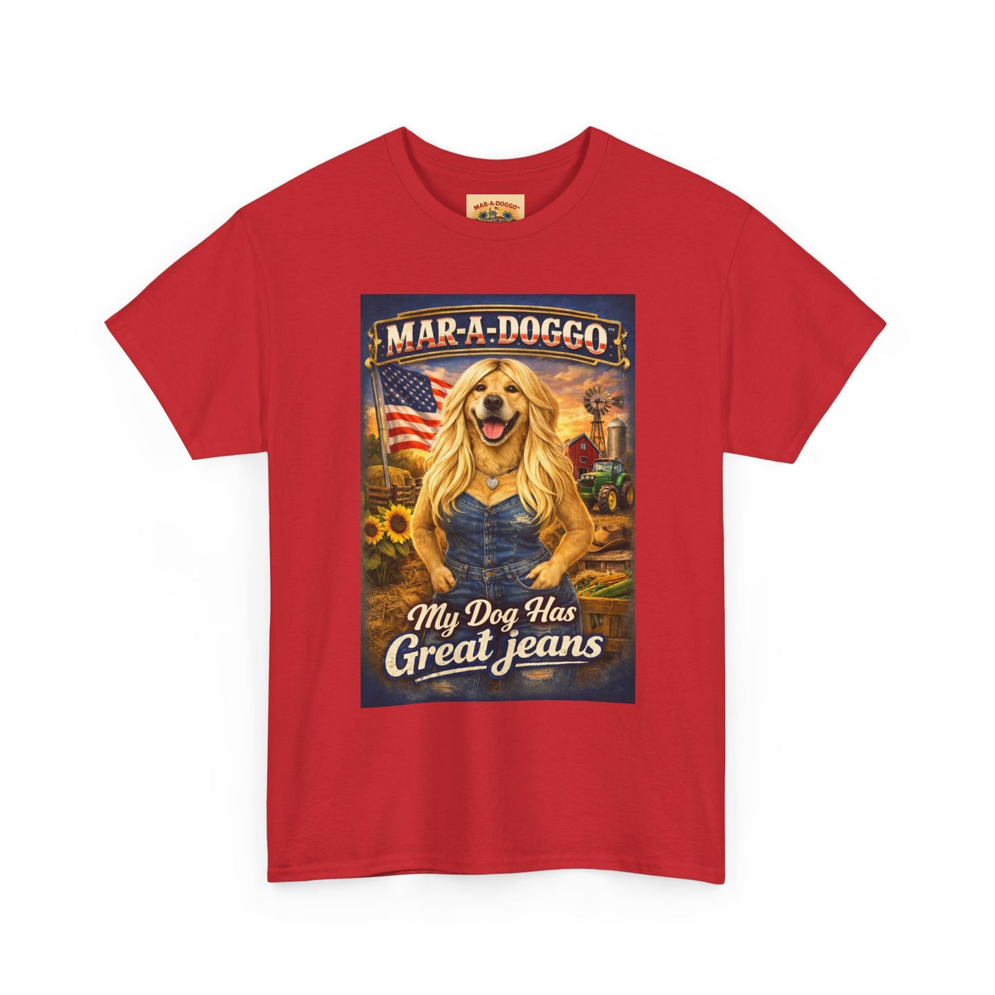 Mar-A-Doggo 'My Dog Has Great Jeans' T-Shirt