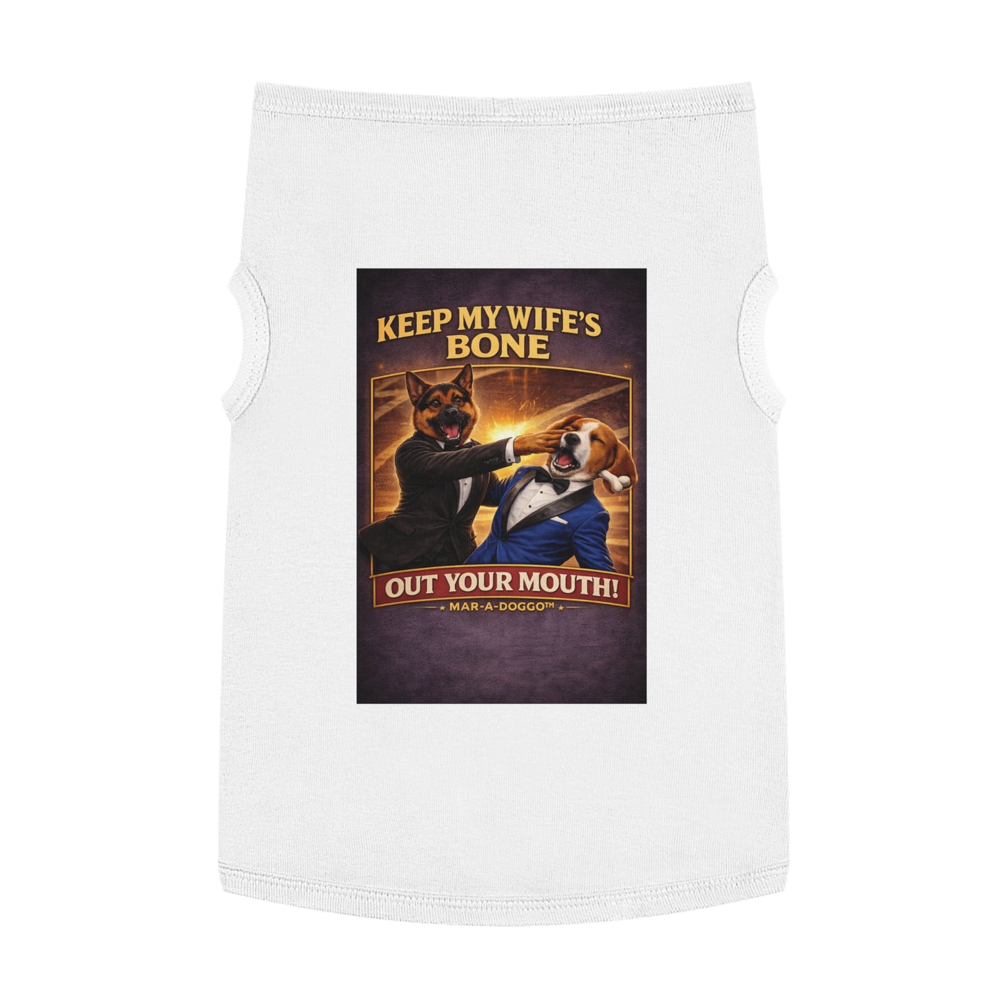 Keep My Wife's Bone Out Your Mouth! (Doggo Tank Top)