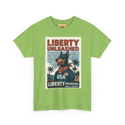 Liberty Unleashed USA Dog Graphic Tee