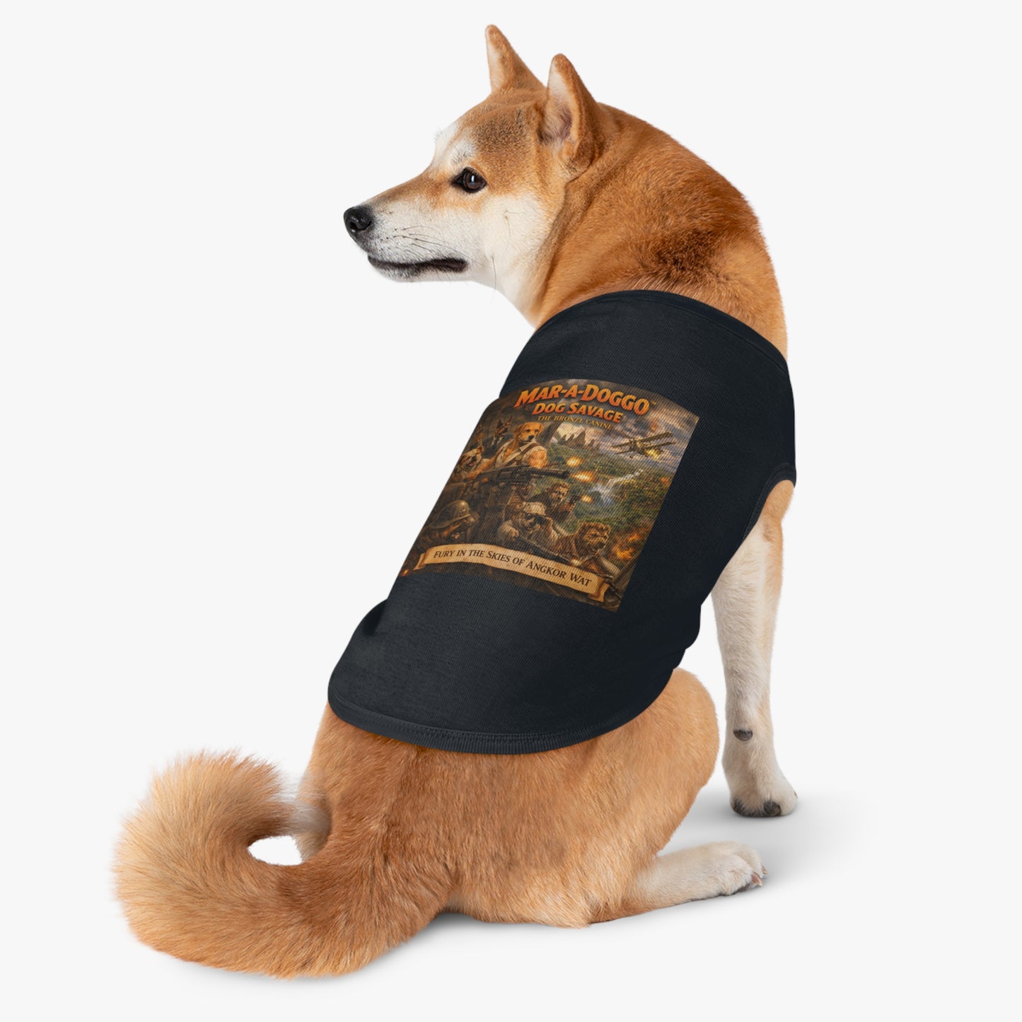Fury In The Skies Of Angkor Wat (Doggo Tank Top)