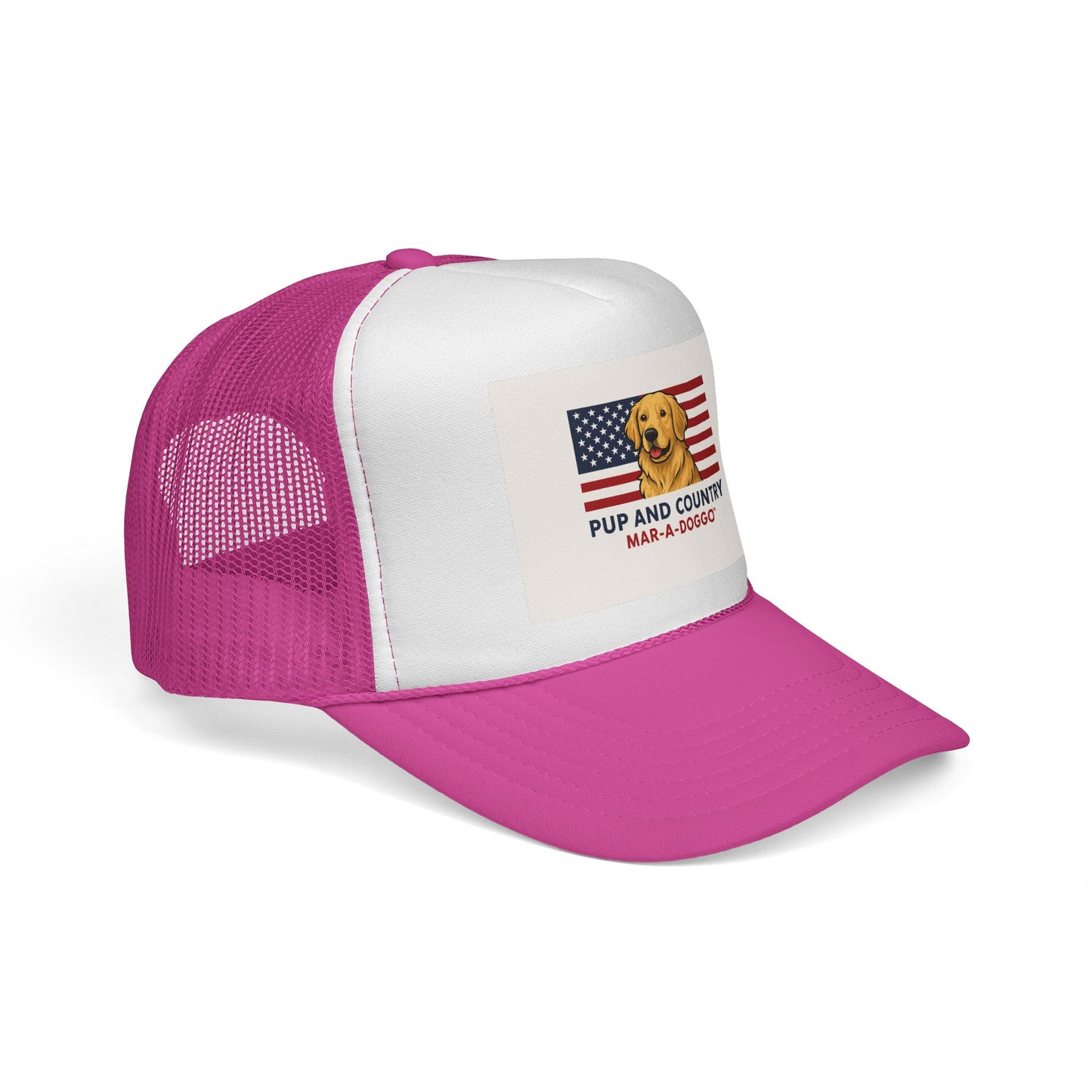 Pup & Country Trucker Cap (One Size Fits Most)